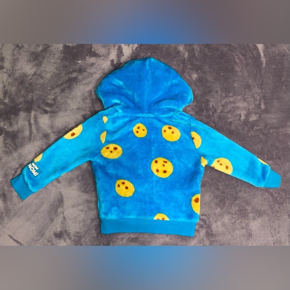 Sesame Street Cookie Monster Zip-up Jacket - Picture 3 of 4